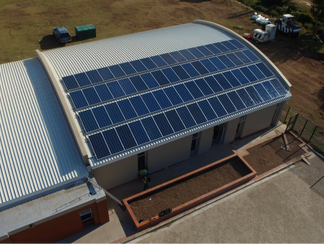 Warehouse Solar Power System 